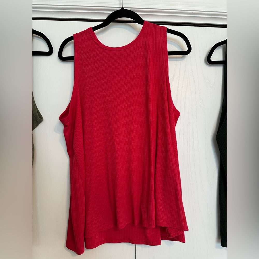 Old Navy Luxe Rubbed Tank Top